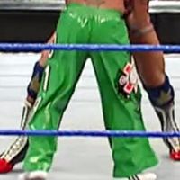 Pants, Cross: Green w/ Orange