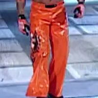 Pants, Cross: Orange