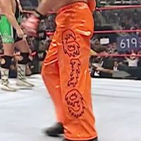 Pants, Cross: Orange