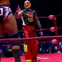 Pants, Lucha: Red