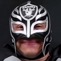 Rey Mysterio - Mask: Las Vegas Raiders (Black)