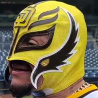 Mask: San Diego Padres (Yellow)