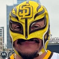 Mask: San Diego Padres (Yellow)