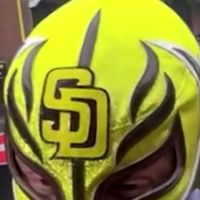 Mask: San Diego Padres (Yellow)