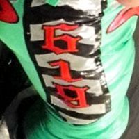 Tights, Tags: Green w/ Red