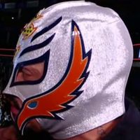 Mask: White w/ Orange