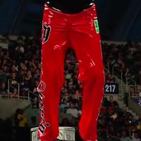 Pants, Gothic: Red