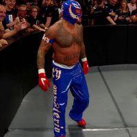Rey Mysterio - Pants, Gothic: Blue
