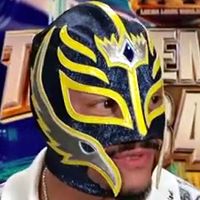 Mask: Blue w/ Yellow & Silver
