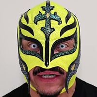 Rey Mysterio - Mask, Cross: Yellow