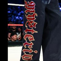 Pants, Gothic: Dark Blue w/ Red & Gold