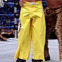 Pants, Cross: Yellow w/ Blue