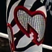 Hearts: Zebra w/ Silver & Red